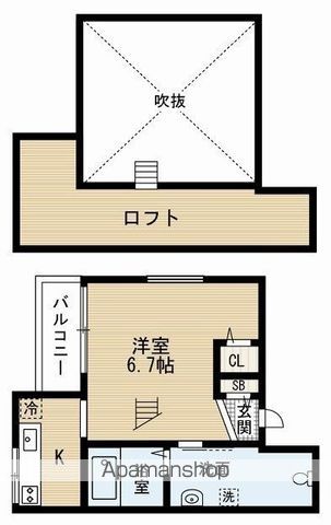 【ベルポート香住ヶ丘の間取り】