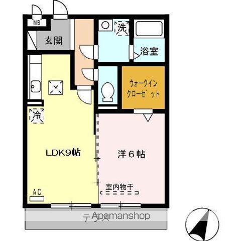 クラージュの間取り写真