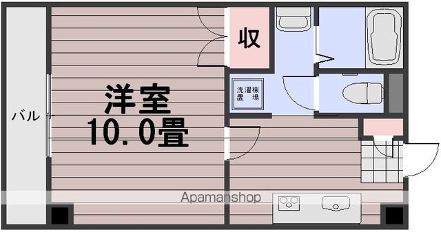 エレガンス京町の間取り写真