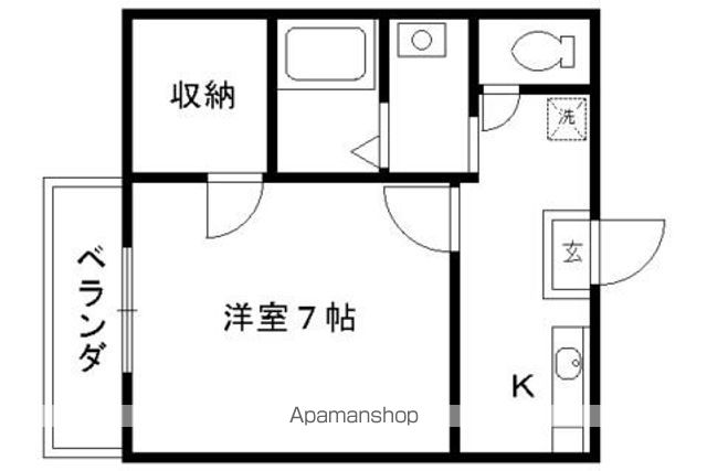 ヴィヴィセレサ二番館の間取り写真