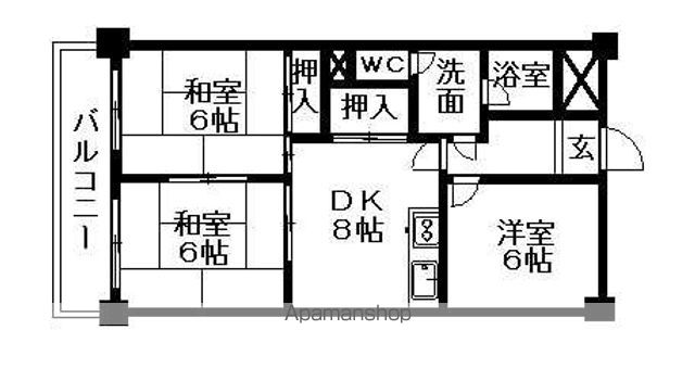 瑞和ビルの間取り写真