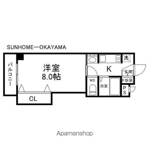 シャインブライト寿IIの間取り写真