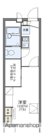レオパレス梅花の間取り写真