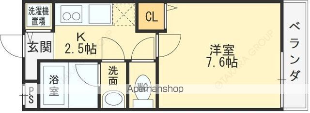 リバーサイド金岡III番館の間取り写真
