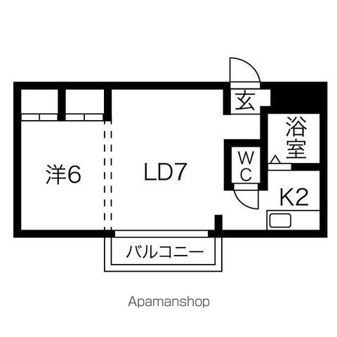 メゾンドゥジュリアンの間取り写真