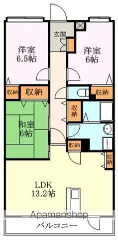 グランK’sジオの間取り写真