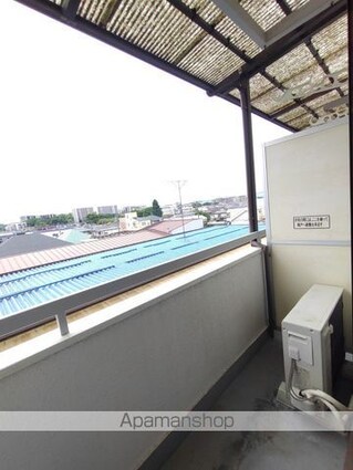 第５モリヤハイツ[1R/20.52m2]のバルコニー