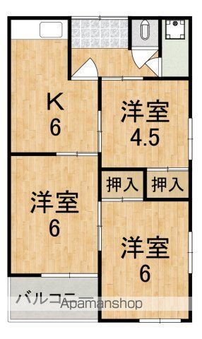 大宮荘の間取り写真
