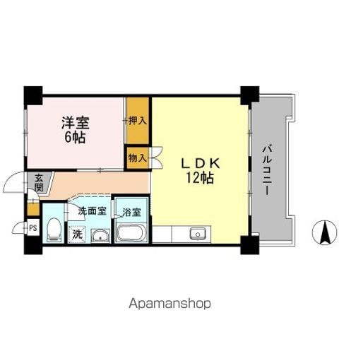 長瀬マンション I棟の間取り写真