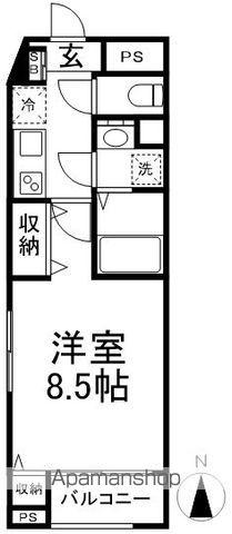 ミラコスタ高円寺の間取り写真