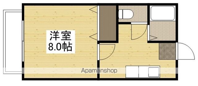 コーポ戸板の間取り写真