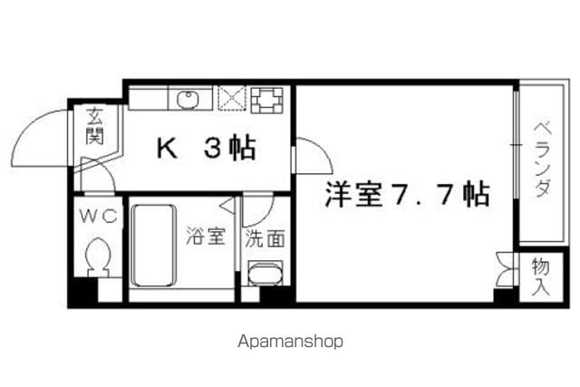 ピースフル京都の間取り写真