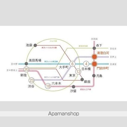プラウドフラット清澄通り[2LDK/50.83m2]のその他内装1