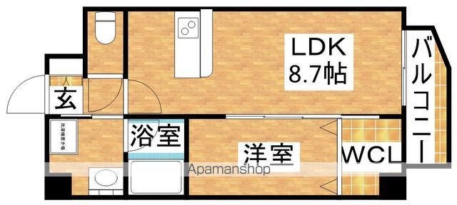 エールグラン吹田片山町の間取り写真