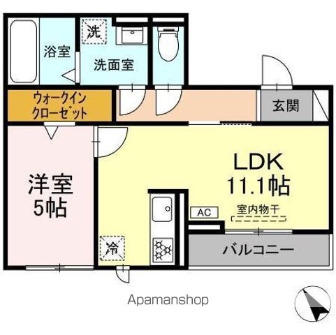 ＣＨＲＹＳＡＮＴＨＥＭＵＭ岐南（クリサンサマム岐南）の間取り