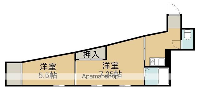 クレスト白壁の間取り写真
