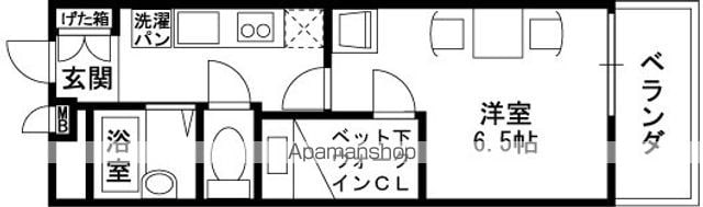 レオパレスアベンタ楽音寺の間取り写真