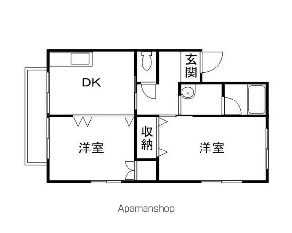 メゾン桜1号棟の間取り写真