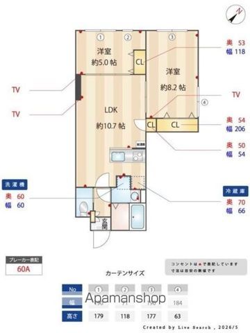 AGLAIA 千石 DEUXの内装写真