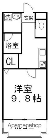 IRIS RESIDENCE 稲川の間取り写真