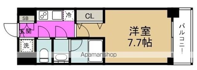 S-RESIDENCE福島LUXEの間取り写真