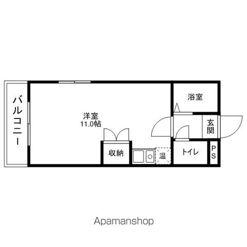 エクレール梅光園の間取り