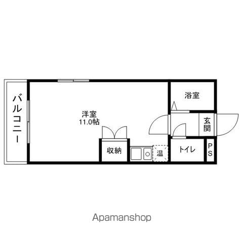 福岡市中央区梅光園のマンションの間取り