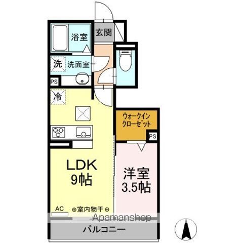 カメリア・ウサの間取り