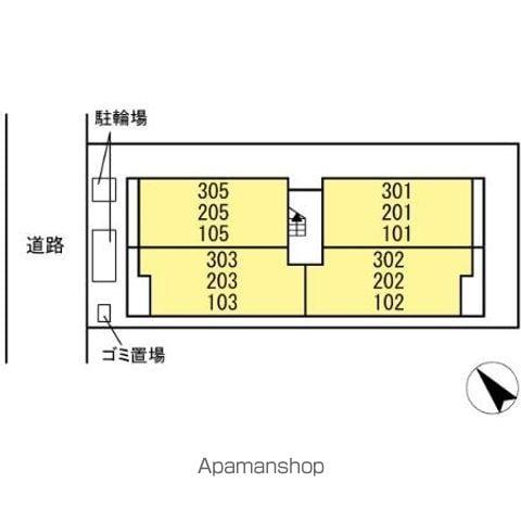 ビエント新横浜 103 ｜ 神奈川県横浜市港北区鳥山町1108（賃貸アパート2LDK・1階・57.73㎡） その13