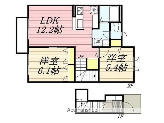 【ルミエール成田の間取り】