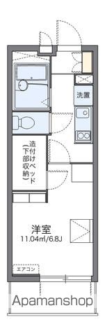 レオパレス西千石町の間取り写真