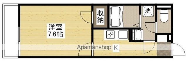 クレイノUJINAの間取り写真