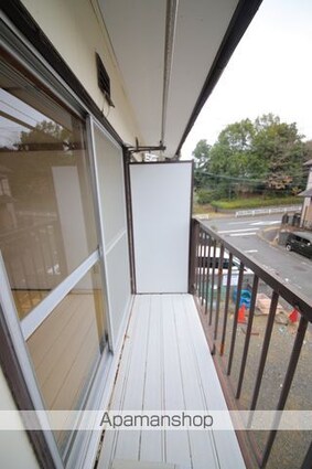 美玉荘[1R/17.5m2]のバルコニー