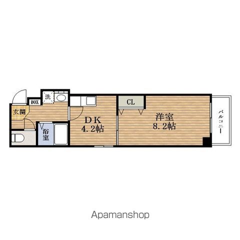 プレアデスHONDENの間取り写真