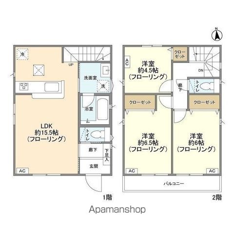 ＫＯＬＥＴ武蔵村山０６の間取り