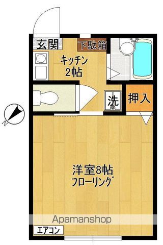 【カーサＮの間取り】