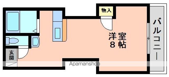 パルフェ八坂の間取り写真