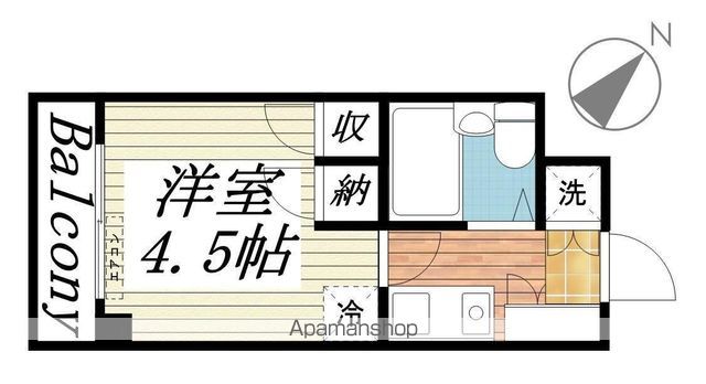 NICアーバンスピリッツ横浜反町203の間取り写真