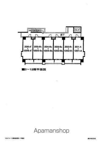 スカイコート博多駅前第２ 1203 ｜ 福岡県福岡市博多区博多駅前４丁目27-8（賃貸マンション1K・12階・24.09㎡） その21