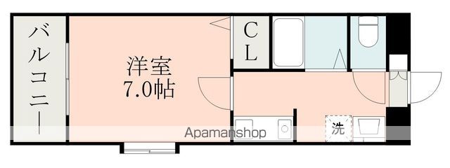 LUCE長嶺南の間取り写真