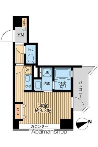 クリオ戸越銀座弐番館の間取り写真