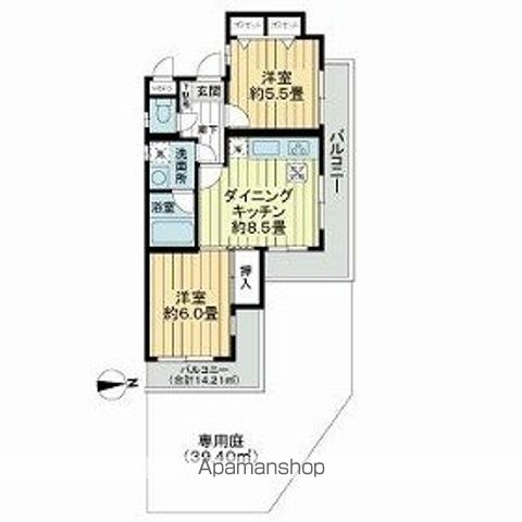 ライオンズマンション新船橋の間取り