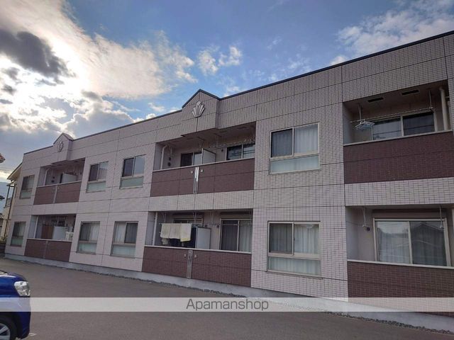 福山市 2階建 築10年の外観写真