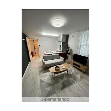 ＡＶＯＮ　ＨＯＵＳＥ　ＫＯＨＩＮＡＴＡ[1LDK/32.81m2]のリビング・居間2