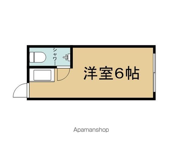 粟津ハイツの間取り写真