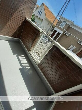 レジデンスＳＩＯＮＥーＡ[1LDK/42.63m2]のバルコニー