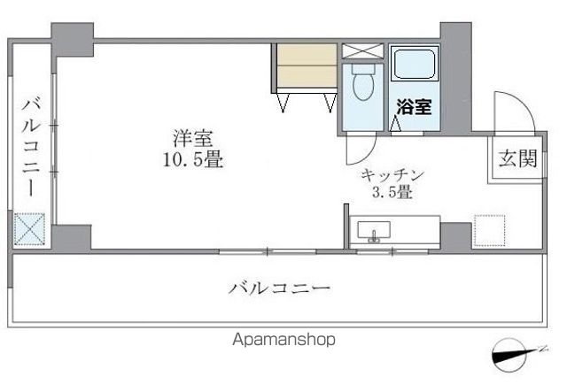 浅川コーポの間取り