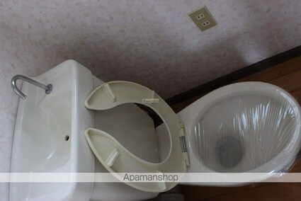 沖マンション[2DK/43.88m2]のトイレ