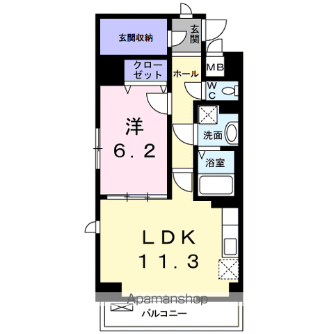 【サンライズコードの間取り】