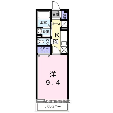 アンジュ・イサの間取り写真